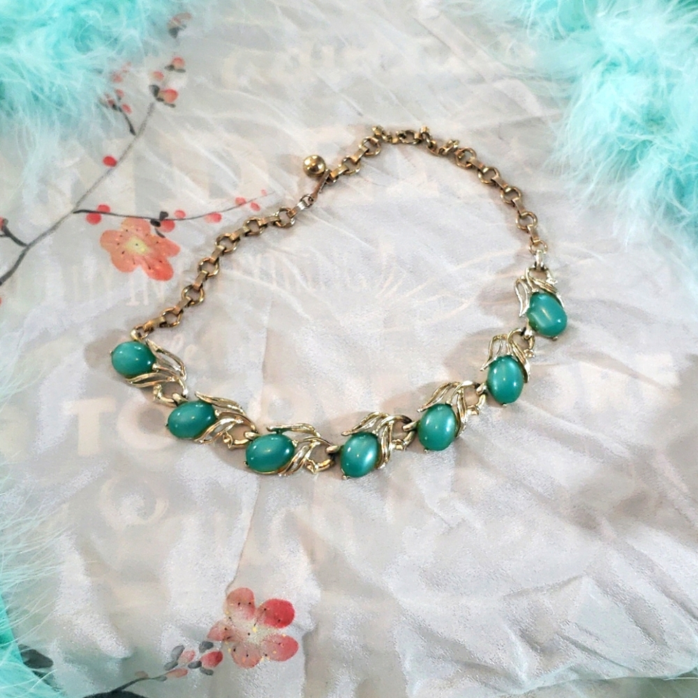 Vintage moonglow necklace